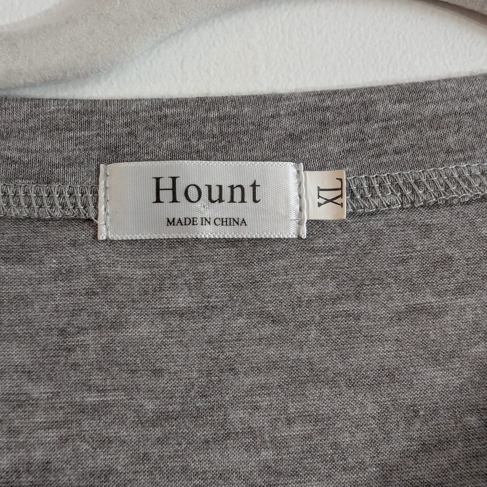 Hount Good Vibes Rainbow Long Sleeve Lightweight Sweater XL - Picture 6 of 6